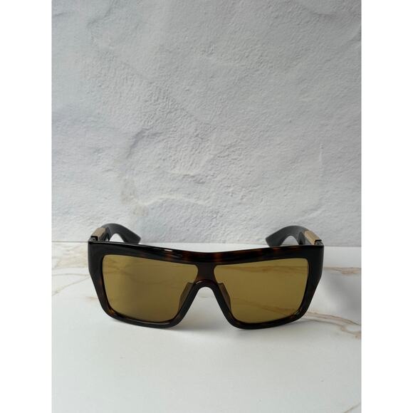 NEW Bottega Veneta BV1451S Brown Mask Sunglasses $555